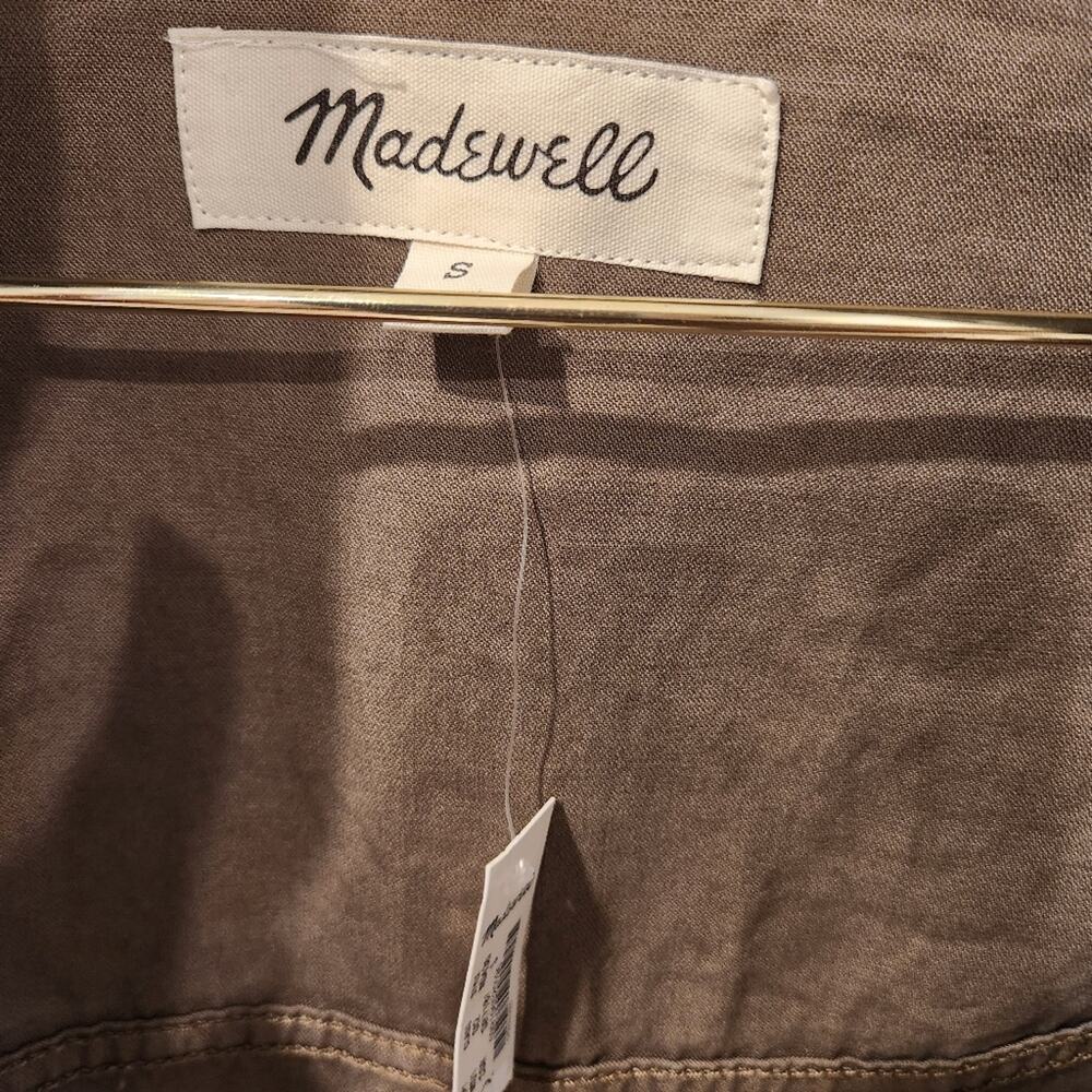 Madewell brown cargo Field jacket size small - Picture 6 of 7